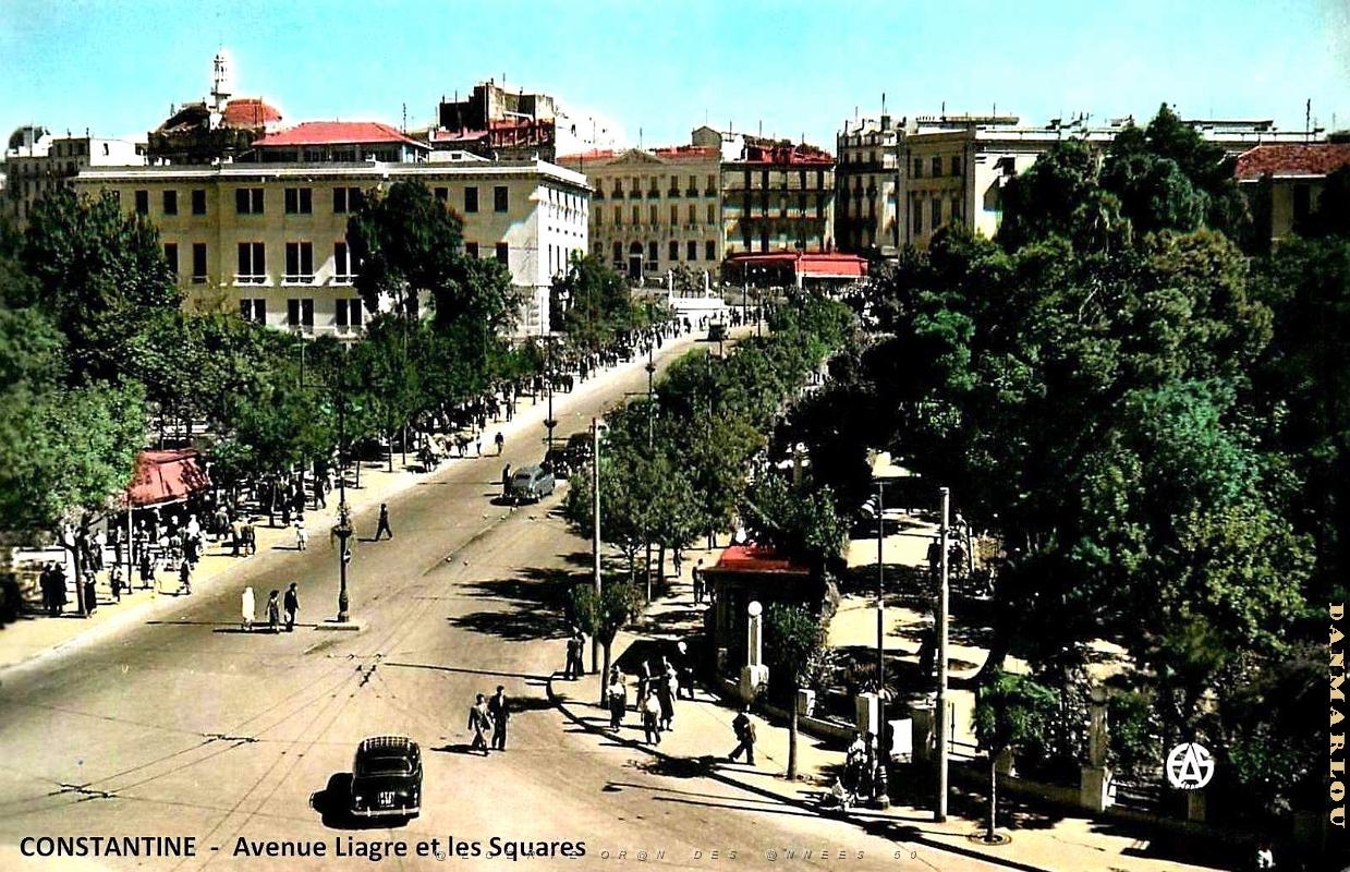 Constantine - Avenue Liagre et les Squares.jpg